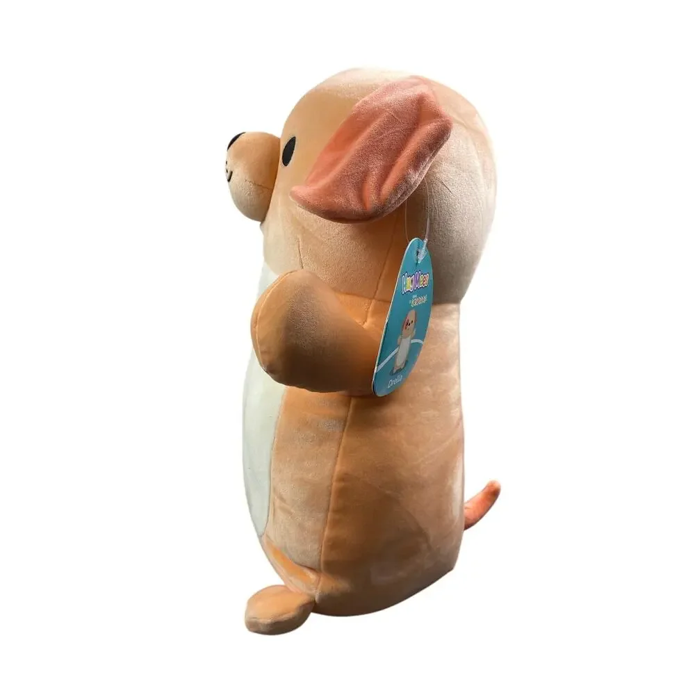 NWT Squishmallow Drella Dog Hug Mees Plush Stuffed Animal 10